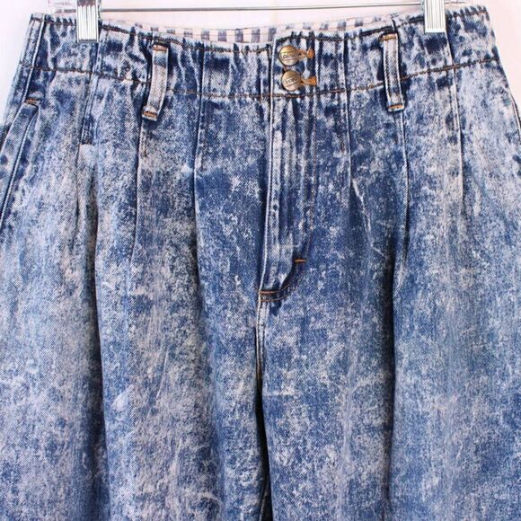 80's Acid Washed Jeans Women's Size 29 Long = 8 US - Picture 2 of 8